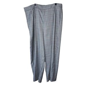 Eloquii Plaid Wide Leg Trouser Pants Size 18 NWT Brand New